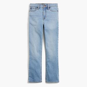 J. Crew Factory Light Wash Blue Wide-Leg Jeans